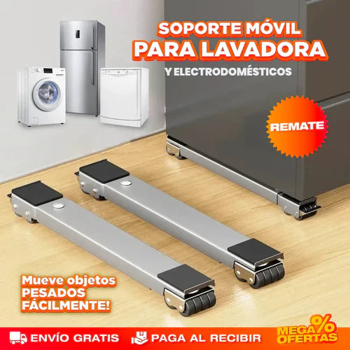 2x SOPORTES LINEALES PARA ELECTRODOMÉSTICOS