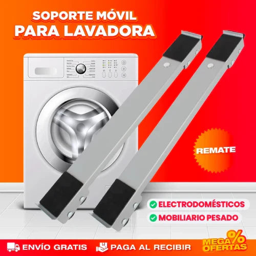 2x SOPORTES LINEALES PARA ELECTRODOMÉSTICOS