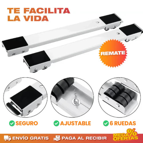 2x SOPORTES LINEALES PARA ELECTRODOMÉSTICOS