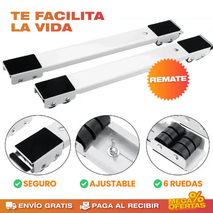 2x SOPORTES LINEALES PARA ELECTRODOMÉSTICOS