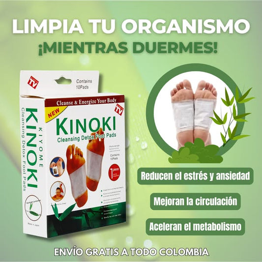 Parches Desintoxicantes Kinoki™ - Pack de 10/50/100 Unidades