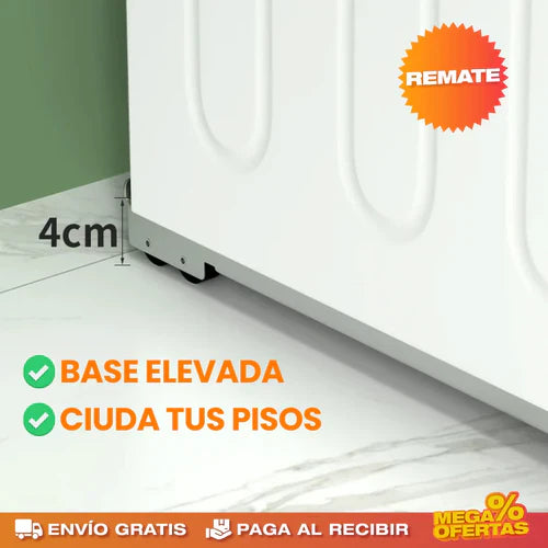 2x SOPORTES LINEALES PARA ELECTRODOMÉSTICOS