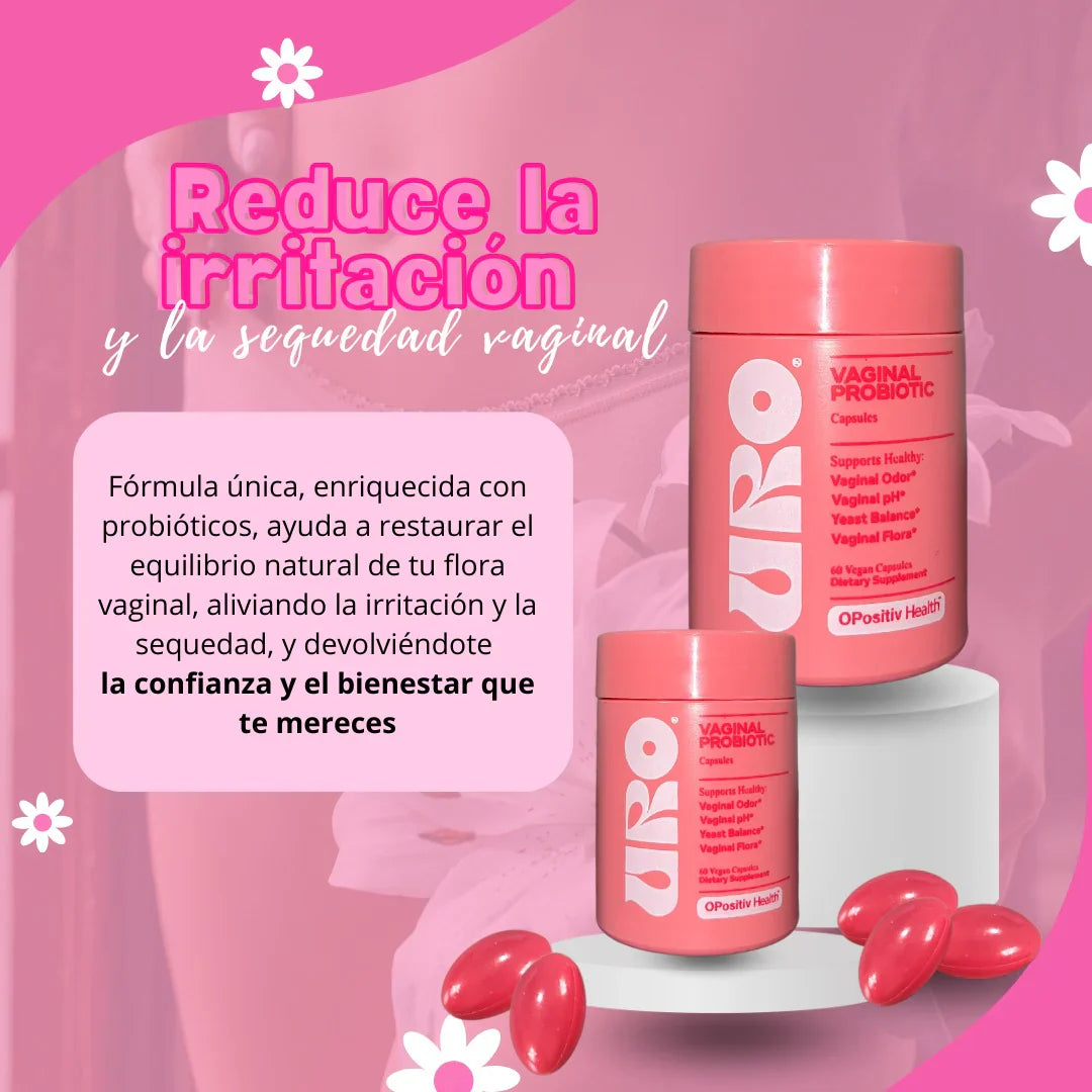 URO Probiótico Vaginal Salud Mujeres