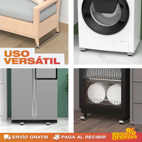 2x SOPORTES LINEALES PARA ELECTRODOMÉSTICOS