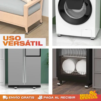 2x SOPORTES LINEALES PARA ELECTRODOMÉSTICOS