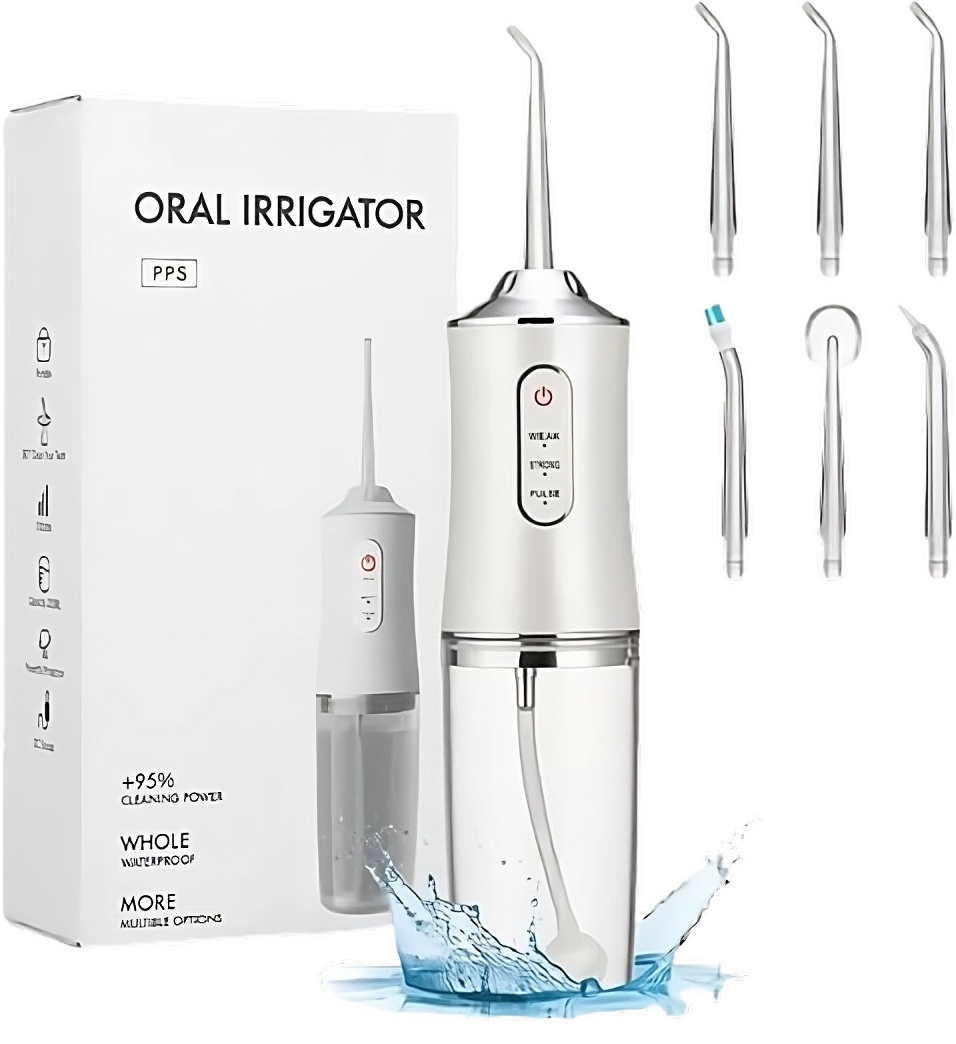 DentaSmile™ - IRRIGADOR BUCAL RECARGABLE