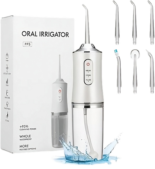 DentaSmile™ - IRRIGADOR BUCAL RECARGABLE