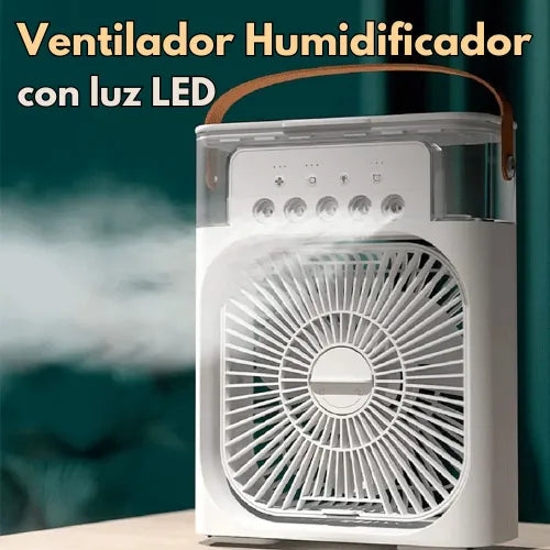 Aire Acondicionado Portátil, Ventilador Humidificador ™ | ❄️¡Despídete del calor!❄️