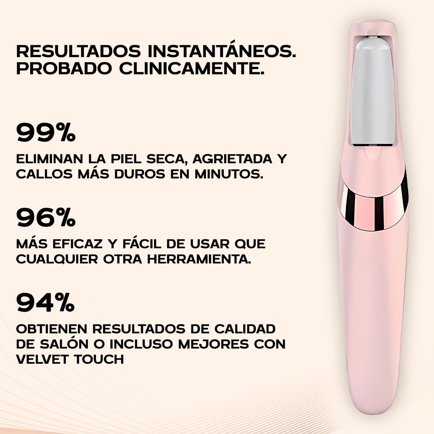 PediBelle™ Lima Anti-Callos Eléctrica Profesional