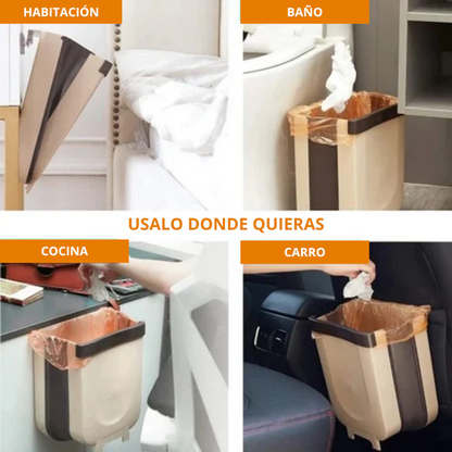 Basurero Plegable® - Espacio limpio y ordenado