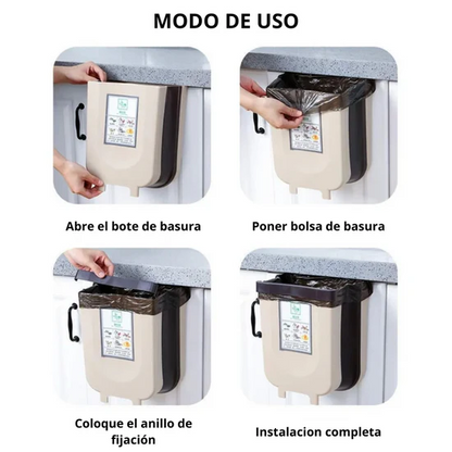 Basurero Plegable® - Espacio limpio y ordenado