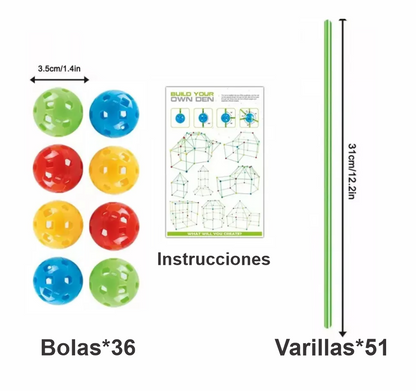 BrightBuilder™ KIT CONSTRUCCIÓN PARA NIÑOS