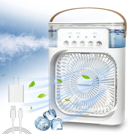 Aire Acondicionado Portátil, Ventilador Humidificador ™ | ❄️¡Despídete del calor!❄️